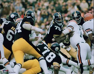 Pittsburgh Steelers Steel Curtain NFL Football Unsigned Glossy 8x10 Photo A • $9.99