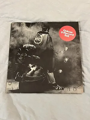 Vintage 1973 The Who Quadrophenia Record Album MCI Pete Townsend Roger Daultry • $49.95