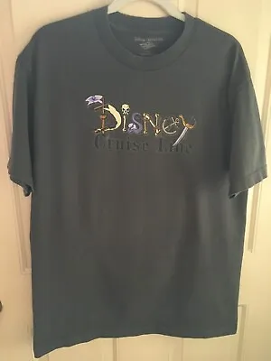 Disney Cruise Line  Pirate T Shirt ~ Large ~ Dark Gray • $18