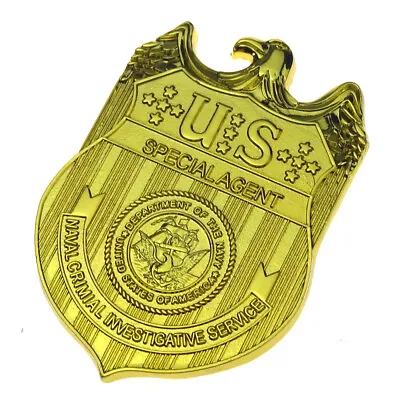 Novelty Collectable Us Badge Change Clip Crime Investigation Division NCIS Badge • $19.24