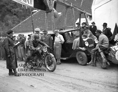 Rudge Works Racer Hillclimb 1930s Motorcycle Racing Photo • $9.75