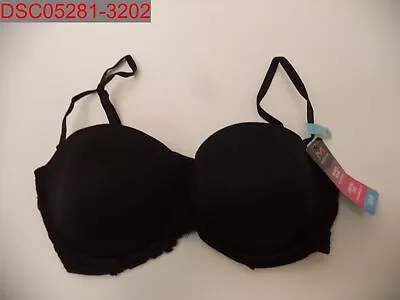 Maidenform Women's Black Balconette Convertible Underwire Bra 36C 192503290191 • $37.80