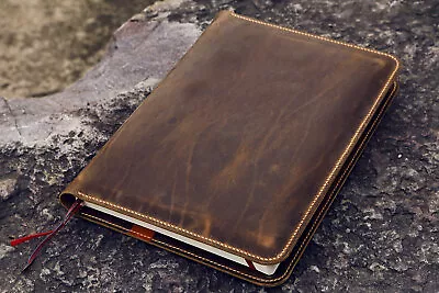 Leather Cover For Leuchtturm1917 MASTER CLASSIC SLIM A4+ B5 Notebook Sketchbook • $32