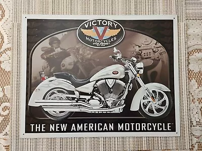 Victory/ Polaris Motorcycle Metal Sign • $11.99