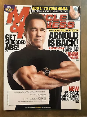 Muscle & Fitness Magazine October 2013 Arnold Schwarzenegger Cover • $19.95