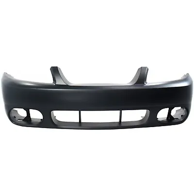 Front Bumper Cover For 2003-2004 Ford Mustang Cobra Primed With Fog Light Holes • $178.18