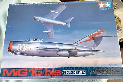 Tamiya's CLEAR EDITION Of A MIG-15 Bis Fighter- 1/48th- SEALED- 2001- Read On! • $59.95