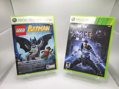 $19.95 • Buy Star Wars: The Force Unleashed I & II, 1 And 2 & Pure Game (Xbox 360)  Bundle