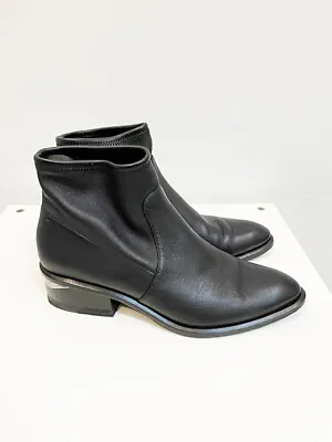 $400 • Buy Designer Alexander Wang Kori Style Black Size 8 39 EU Women's Boots