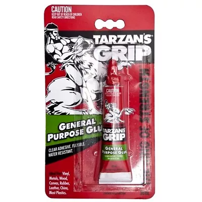 Tarzan's Grip General Purpose Glue 30ml For Vinyl Metal Wood Canvas Rubber Etc • $10.62