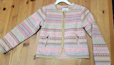 Mayoral Girls' Outerwear Multicolor Zip  Cardigan Jacket In Size  8 EUC • $24.99