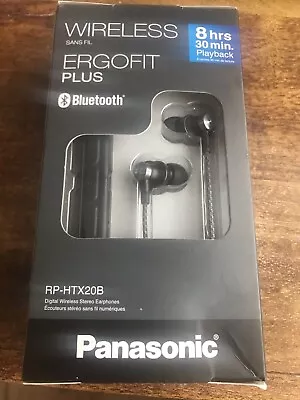 Panasonic Canal Type Bluetooth Wireless Earphone RP-HTX20B-K Mat Black • £39.95