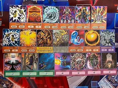 Yugioh Anime 20 Card Deck - Marik Ishtar (Winged Dragon Of Ra Lava Golem Obelisk • £26.55