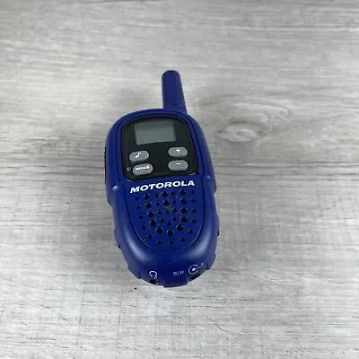Motorola Talkabout FV300R Blue 22-Channels 10-Miles Two-Way Radio Walkie Talkie • $9.46