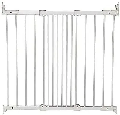 BabyDan Super Flexi Fit Extending Metal Safety Gate (White) • £53.39