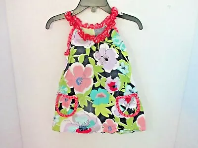 MISSIE MOOSIE~FLORAL SUN DRESS W/ RUFFLES~Infant Toddler Girls 18 Months • $7.50