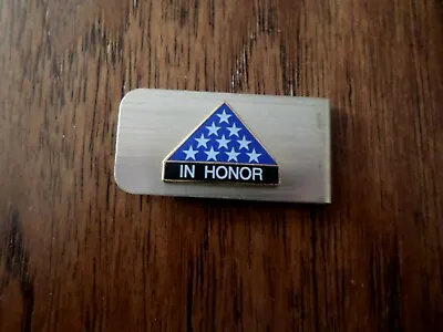 U.s Military In Honor Money Clip Army Navy Marine Corps Air Force Police • $12.99