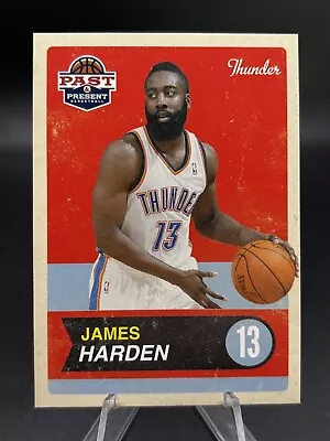 2011-12 Panini Past & Present #32 James Harden Oklahoma City Thunder • $1.99
