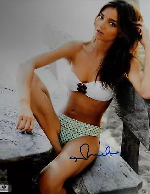 Miranda Kerr Hand Signed Autographed 11x14 Photo Sexy In Bikini JSA T60129 • $119.99