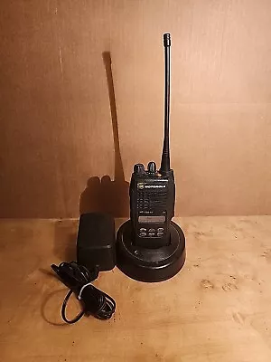 Motorola HT1250 LS+ UHF (403-470MHz) Portable Radio - AAH25RDH9DP5AN W/CHARGER • $59.99