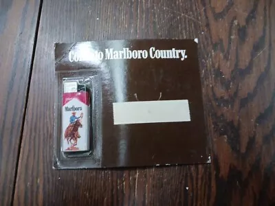Marlboro White Disposable Lighter Cowboy Lighting Cigarette New In Package • $19.99