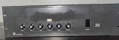 Vintage Dukane Power 35 Solid State Amplifier Model 1A1335 • $40