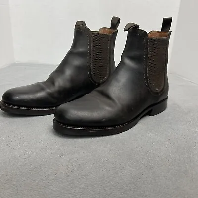 Frye Boots Mens Sz. 7M Dark Brown Leather Sawyer Chelsea Boots • $71