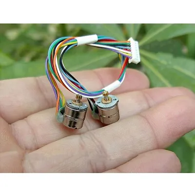 8mm Micro Stepper Motor Kit DC 5V 2-Phase 4 Wire Φ1.5mm For DIY • $46.29