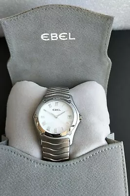 £995 • Buy Ebel Classic Wave Men's Bracelet Watch E9187f41 Ref: It5