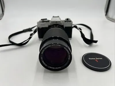 Minolta XG-1 With Vivitar Series 1 70-210mm 1:30 Macro Auto Zoom Lens And Strap • $79.99