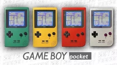 Nintendo Game Boy Pocket  Light  - Professionally Restored - Backlit LCD • $149.99
