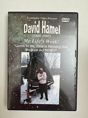 David Hamel - My Life’s Work! - DVD - RARE - Spaceship - UFO • $64.99