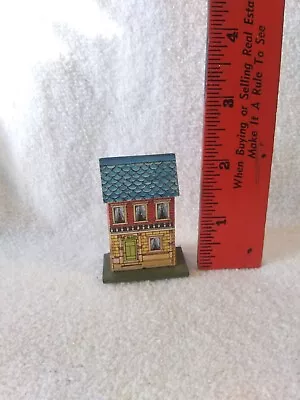 VTG Artisan Teeny Tiny Miniature  Cardboard Dollhouse  • $22.99