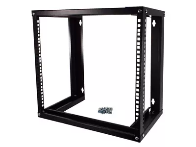 CNAweb 19 Inch Open Frame 9U Wall Mount Network Rack Cabinet 12 Inches Deep • $74.50