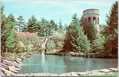 Longwood Gardens Kennett Square Pennsylvania Chimes Tower Falls Vintage Postcard • $3.86