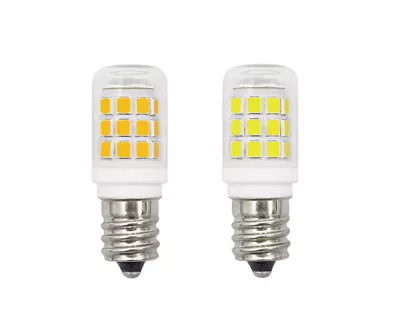 E12 Candelabra LED Light Bulb 3W 33-2835 110V/220V Glass Lamp White/Warm White • $2.29