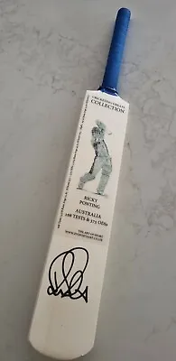 $169 • Buy Ricky Ponting Signed Mini Cricket Bat Ashes Quality Art Australia Test Legend