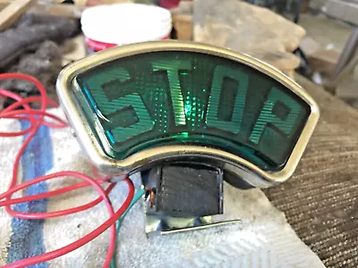 Working Stop Light Glass Lens Good Condition Car Truck Motorcycle • $150