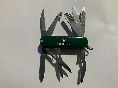 Rolex Badged Victorinox 58mm Mini-Champ Swiss Army Knife {#4073} • $99.99