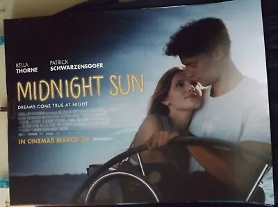 Midnight Sun - Bella Thorne  Original Quad Cinema Poster • £7.99