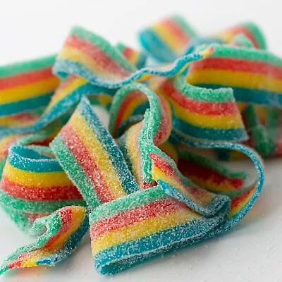 Fizzy Belts Sweets Fizzy Long Chewy ALL FLAVOURS Party Favours ***BEST PRICE** • £4.07