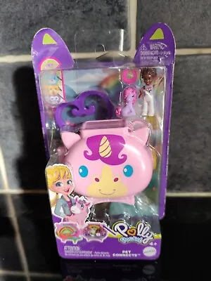 Mattel Polly Pockets Pets Unicorn Connects  • £12