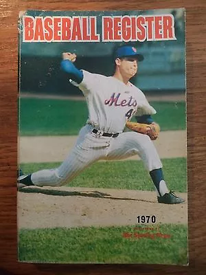 1970 Sporting News Baseball Register  Tom Seaver New York  Metst • $7