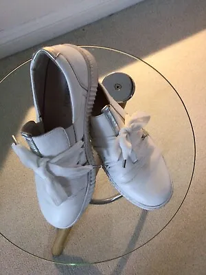 Gabor White Trainers Leather • £26