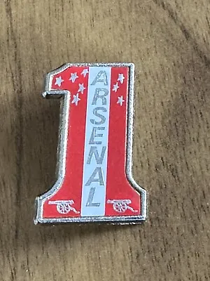 Rare Arsenal Number 1 Insert Badge By Coffer Northampton  • £10