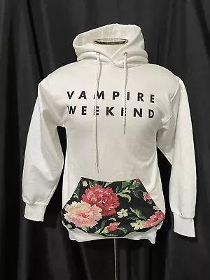 Vampire Weekend Modern Vampires Of The City Floral Hooded Sweatshirt. Unisex S • $50