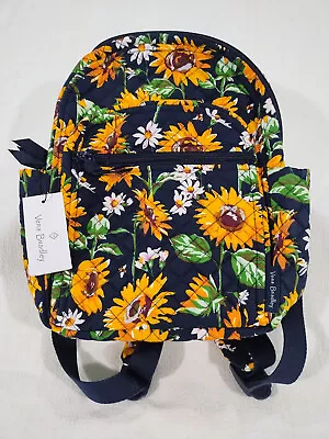 Vera Bradley Sunflowers - Small Backpack - NWT!! • $56.50