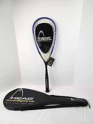 Head Intelligence 160 Squash Racket W/ Cover - 4 In Strung New Old Stock • $89.99