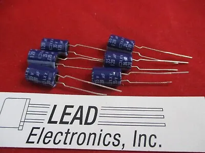 6 Pcs 120UF 35-VOLT RADIAL 105-DEG TEMP 8MM X 12MM 120MFD 35V CAPACITOR LOW ESR • $8.99