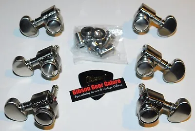 Epiphone Les Paul Tuner Grover Set Nickel Peg Locking Guitar Parts SG Tuning V • $119.99